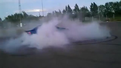 Bmw M5 Burnout