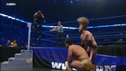 Rey Mysterio - Diving Crossbody to Outside the Ring