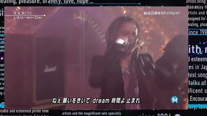 L-arc~en~ciel - Xxx & Good Luck My Way 2012.02.10 on Music Station