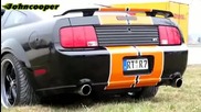 Ford Mustang Gt Black Exhaust Sound