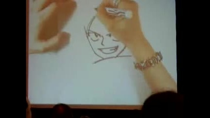 Hiro Mashima Drawing - Sdcc 2008 