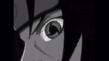 Itachi and Sasuke (falling inside the black)