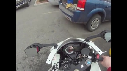Suzuki Gsx - R750 K9 and Gopro Hero 