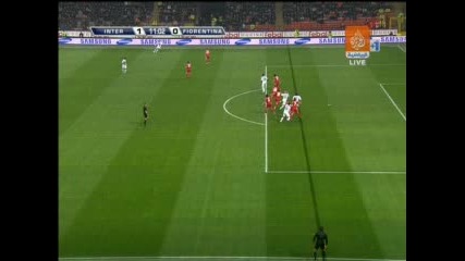 Интер 1:0 Фиорентина Златан Ибрахимович