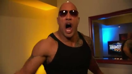 Wrestlemania Xxvii Host Dwayne _the Rock_ Johnson shares a s