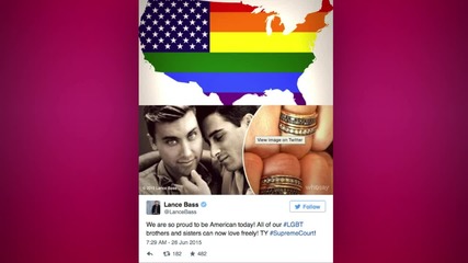 Celebrities React to the Supreme Court Decision to Legalize Gay Marriage