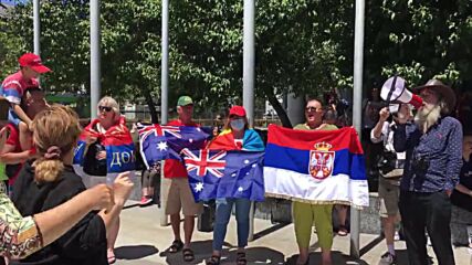 Australia: Fans outside courthouse as Djokovic awaits final visa decision one day before Australian Open