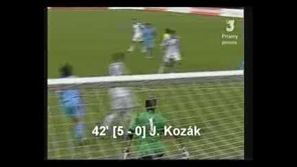 Slovakia - San Marino 5 - 0 (7 - 0,  6 6 2009)