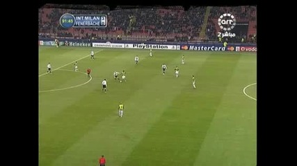 Интер - Фенербахче 3:0 Хименес Гол