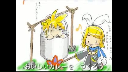 Lets cook curry - Kagamine Rin and Len 