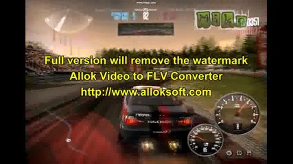 Малко дрифт на Nfs Shift 