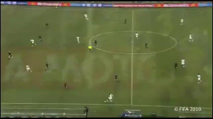 World Cup Гана0 - 1 Германия [гол на Ozil 60mins] 23.06.2010