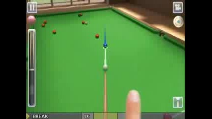 Ronnie Osullivan Snooker iphone game teaser