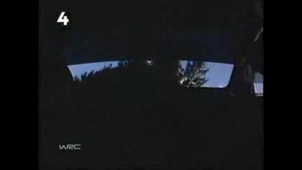 Rally crashes