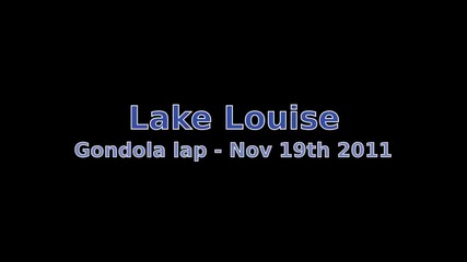 Snowboarding in Lake Louise
