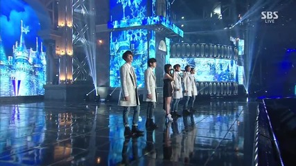B1a4 - Solo Day + If It Snows (with Park Boram) @ 141221 Sbs 2014 Gayo Daejun