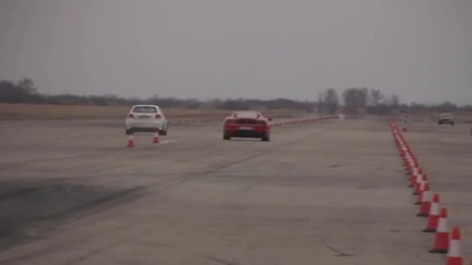 Ferrari F-430 Vs Audi S3 Drag Race
