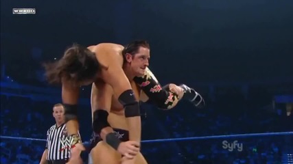 Wade Barrett reverses Hurricanrana into a Wasteland