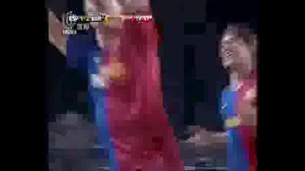Еспаньол - Барселона 1:2 Гол На Лео Меси