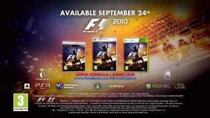 F1 2010 - Cruise Trailer 