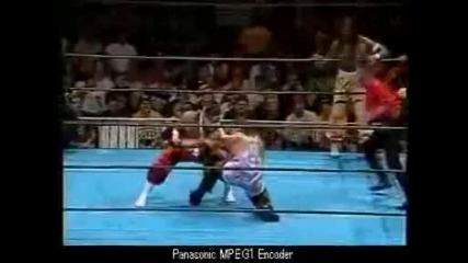 Rob Van Dam Sabu vs Hayabusa Jinsei Shinzaki Part1 