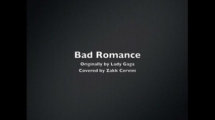 [ H Q audio ] Bad Romance Post - Hardcore Cover (by Zakk Cervini)