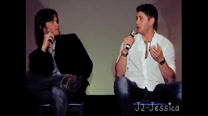 Jared Padalecki & Jensen Ackles - - Raise Your Glass - - Dedicated to Jane 