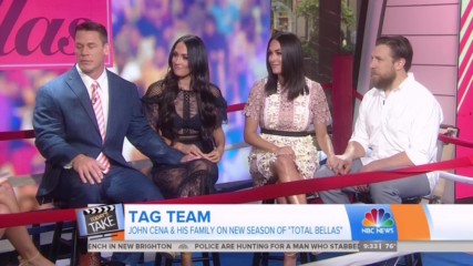 The Bella Twins, John Cena and Daniel Bryan talk Total Bellas on NBC's "Today"