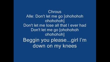 Us5 - Dont Let Me Go [s tekst]