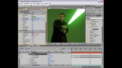 Adobe After Effects 7.0 Light Sabers