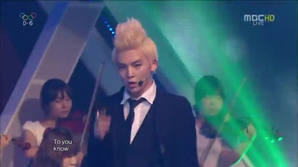 Teen Top - To You (remix Ver.) @ Music Core (21.07.2012)
