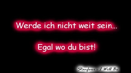 Ich Liebe Dich x3 (stanfour - I Will Be) 
