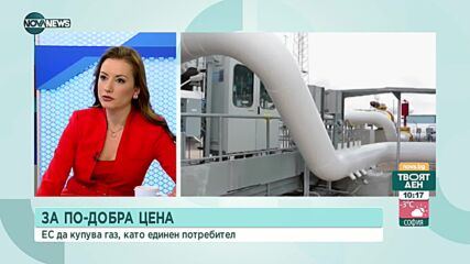 Димитров: Източните страни от ЕС да създадат съюз за купуване на газ