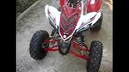 Raptor 700 2008 Red Carbon Limited Edition !