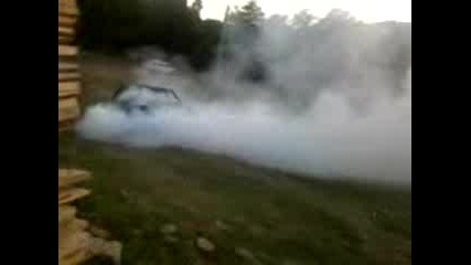 drift palene na gumi 2