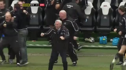Newcastle 4:4 Arsenal ( Tiote ) 