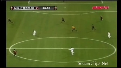 Milan - 0 - 1 - Real Madrid - Benzema 
