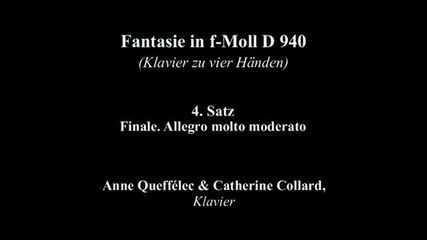 Franz Schubert - Fantasie in f-moll, D 940 - 4. Satz