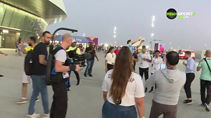 Атмосферата в Катар преди двубоя между Гана и Уругвай