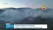 Хиляди евакуирани заради горски пожар в Тоскана (ВИДЕО)