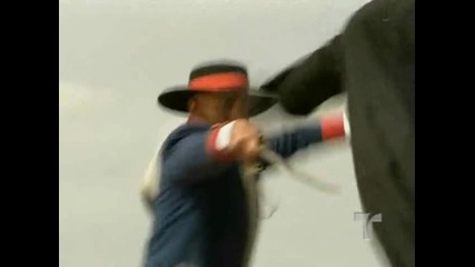 Диего и Есмералда от Зоро шпагата и розата
