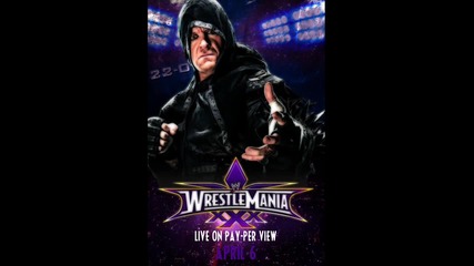 2014: Wwe Wrestlemania 30 Custom Poster Feat. Undertaker H D