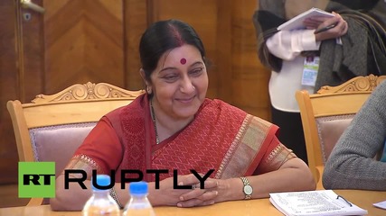 Russia: India's Swaraj praises relationship with Moscow at Lavrov meeting