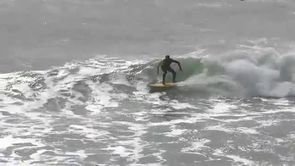 Екстремен трик със сърф 
