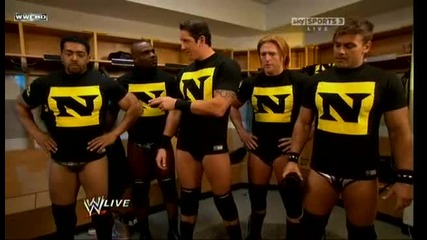 Wwe 900th Ep. of Raw The Nexus - Backstage 