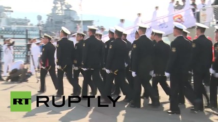 Russia: Chinese frigates depart Novorossiysk ahead of joint naval drills