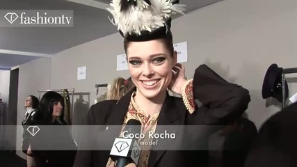 fashiontv - Moschino Backstage Fall 2011 Milan 