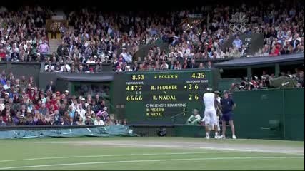 Wimbledon 2008 Final - Rafael Nadal vs Roger Federer - Set 5