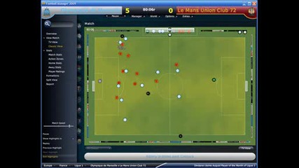 Гол на Беноа Шейру на Football Manager 2009