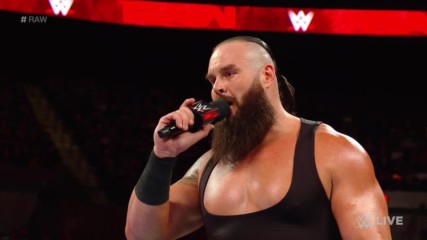 Braun Strowman demands an invitation to the Men's Money in the Bank Ladder Match: Raw, May 7, 2018